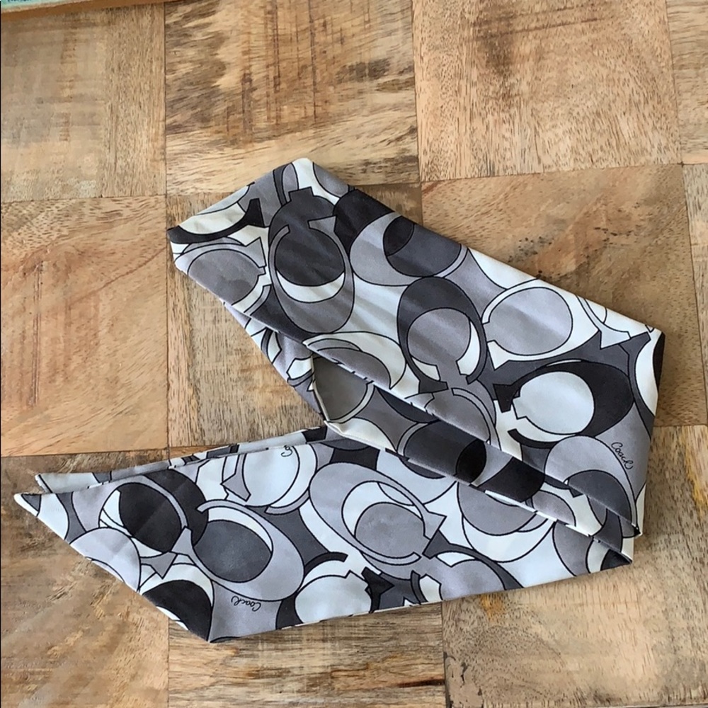 Coach silk Scarf
